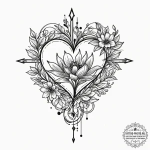Tattoo sketch: a collection of small, delicat... - эскиз тату (№1753321478_0, 24.07.2025 01:44) — tattoo-photo.ru