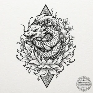 A spinning top, tattoo flash sheet design, ro... - эскиз тату (№1753322616_0, 24.07.2025 02:03) — tattoo-photo.ru