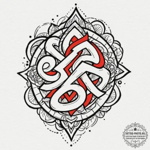 Slavic tattoo sketch prompts, tattoo flash sh... - эскиз тату (№1753323300_0, 24.07.2025 02:15) — tattoo-photo.ru