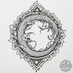 Tattoo sketch a stylized race track with a ch... - эскиз тату (№1753324063_0, 24.07.2025 02:27) — tattoo-photo.ru