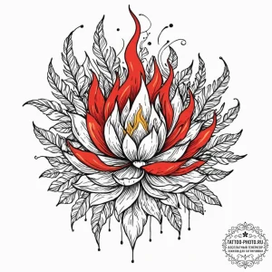 Tattoo sketch a plant whose flowers are tiny,... - эскиз тату (№1753325960_0, 24.07.2025 02:59) — tattoo-photo.ru