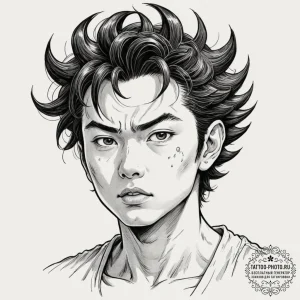 139. (akira) a graphic novel panel of tetsuo'... - эскиз тату (№1753330737_0, 24.07.2025 04:18) — tattoo-photo.ru