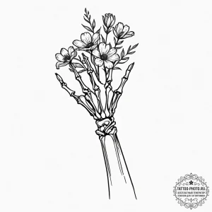 Tattoo sketch a fine line drawing of a human... - эскиз тату (№1753337991_0, 24.07.2025 06:19) — tattoo-photo.ru