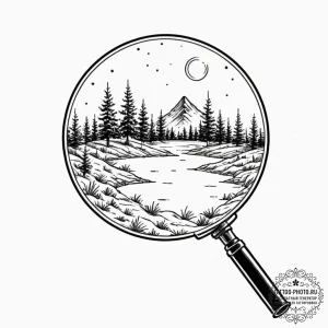 Tattoo design a visual representation of a ne... - эскиз тату (№1753342576_0, 24.07.2025 07:36) — tattoo-photo.ru
