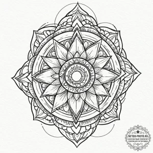 Tattoo sketch an abstract representation of "... - эскиз тату (№1753349539_0, 24.07.2025 09:32) — tattoo-photo.ru