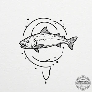 Catfish, tattoo sketch design, soft whip shad... - эскиз тату (№1753353493_0, 24.07.2025 10:38) — tattoo-photo.ru