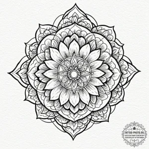 Tattoo sketch a subtle, flowing watercolor la... - эскиз тату (№1753354174_0, 24.07.2025 10:49) — tattoo-photo.ru