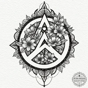 The anarchy symbol (is there, but can be styl... - эскиз тату (№1753357124_0, 24.07.2025 11:38) — tattoo-photo.ru