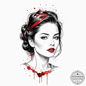 Tattoo sketch an abstract representation of i... - эскиз тату (№1753359418_0, 24.07.2025 12:16) — tattoo-photo.ru
