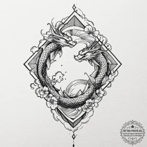 Tattoo design a small paper airplane flying f... - эскиз тату (№1753367766_0, 24.07.2025 14:36) — tattoo-photo.ru