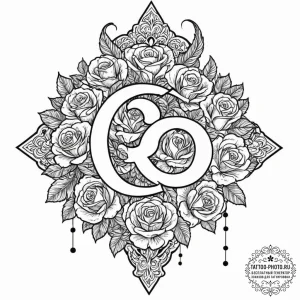 Peacock, artistic tattoo sketch, detailed cro... - эскиз тату (№1753371174_0, 24.07.2025 15:32) — tattoo-photo.ru