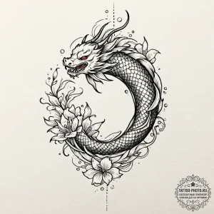 Tattoo design an abstract representation of a... - эскиз тату (№1753382731_0, 24.07.2025 18:45) — tattoo-photo.ru