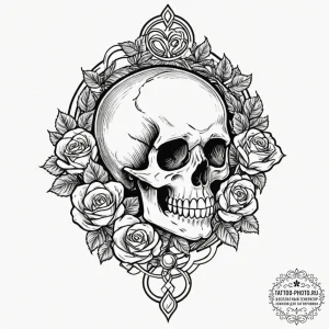 Tattoo sketch a child's initial in a bubble.,... - эскиз тату (№1753386415_0, 24.07.2025 19:46) — tattoo-photo.ru