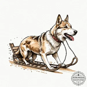 A horrifying graphic novel style tattoo of th... - эскиз тату (№1753391017_0, 24.07.2025 21:03) — tattoo-photo.ru