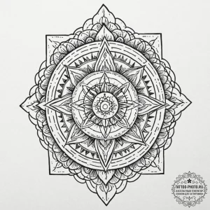 A chicano style tattoo of the main characters... - эскиз тату (№1753393522_0, 24.07.2025 21:45) — tattoo-photo.ru