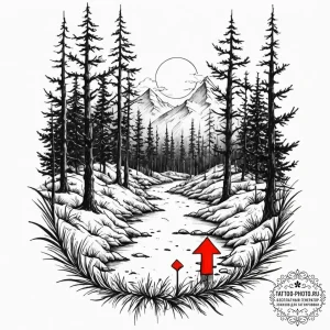 Tattoo sketch a "game over" screen subtly ble... - эскиз тату (№1753396800_0, 24.07.2025 22:40) — tattoo-photo.ru