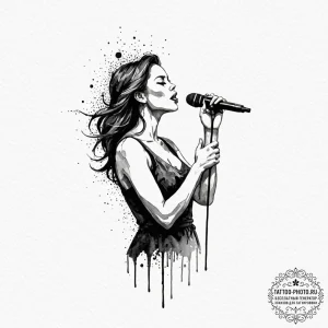 Tattoo sketch a simple silhouette of a person... - эскиз тату (№1753418086_0, 25.07.2025 04:34) — tattoo-photo.ru