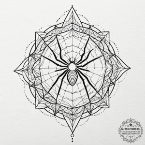 A minimalist tattoo of the spider-man logo fr... - эскиз тату (№1753418293_0, 25.07.2025 04:38) — tattoo-photo.ru