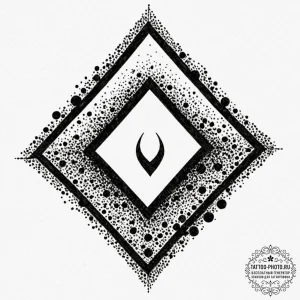 Tattoo sketch a stylized "uploading" symbol w... - эскиз тату (№1753422593_0, 25.07.2025 05:49) — tattoo-photo.ru