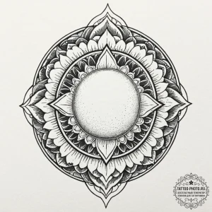 A simple, stark still life of a single egg on... - эскиз тату (№1753426075_0, 25.07.2025 06:47) — tattoo-photo.ru