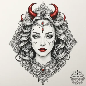 A graphic novel panel of the "red room" from... - эскиз тату (№1753454819_0, 25.07.2025 14:46) — tattoo-photo.ru