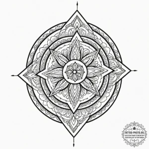 Tattoo design a competitive gaming logo with... - эскиз тату (№1753458853_0, 25.07.2025 15:54) — tattoo-photo.ru