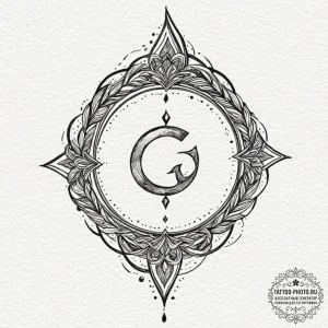 Tattoo design an abstract "game save" symbol... - эскиз тату (№1753462275_0, 25.07.2025 16:51) — tattoo-photo.ru