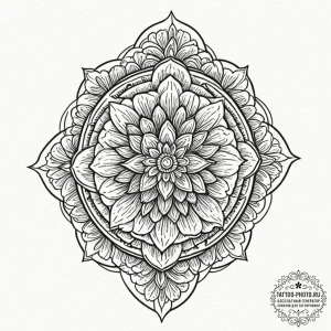 The interior of a greenhouse, humid and fille... - эскиз тату (№1753464283_0, 25.07.2025 17:24) — tattoo-photo.ru