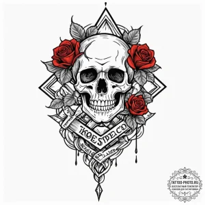 A hobo sign/symbol, tattoo drawing outline, b... - эскиз тату (№1753465267_0, 25.07.2025 17:41) — tattoo-photo.ru