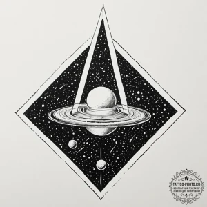 A minimalist linework tattoo of the monolith... - эскиз тату (№1753467825_0, 25.07.2025 18:23) — tattoo-photo.ru