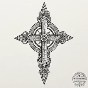 Tattoo design a deep, thoughtful gaze, reflec... - эскиз тату (№1753483964_0, 25.07.2025 22:52) — tattoo-photo.ru