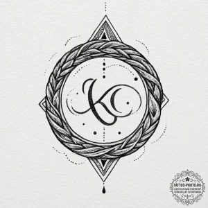 Tattoo sketch a magical warding symbol glowin... - эскиз тату (№1753486066_0, 25.07.2025 23:27) — tattoo-photo.ru