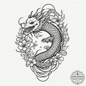 A graphic tattoo of the phrase "there is no s... - эскиз тату (№1753489754_0, 26.07.2025 00:29) — tattoo-photo.ru