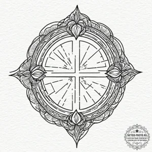 Tattoo sketch an abstract visualization of "i... - эскиз тату (№1753499562_0, 26.07.2025 03:12) — tattoo-photo.ru