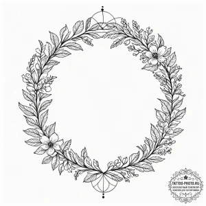 Tattoo sketch: a simple, elegant tattoo of a... - эскиз тату (№1753501745_0, 26.07.2025 03:49) — tattoo-photo.ru