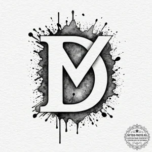 A minimalist tattoo of the n7 logo., tattoo s... - эскиз тату (№1753503333_0, 26.07.2025 04:15) — tattoo-photo.ru