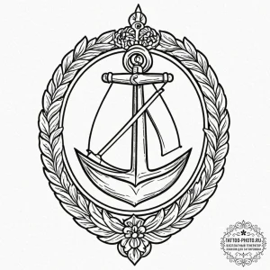 Tattoo design a rough, military-grade fabric... - эскиз тату (№1753514678_0, 26.07.2025 07:24) — tattoo-photo.ru
