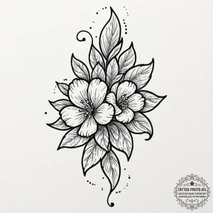 Tattoo sketch a subtle wood grain texture on... - эскиз тату (№1753554251_0, 26.07.2025 18:24) — tattoo-photo.ru