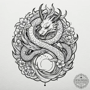 Tattoo sketch the zodiac glyph with a single,... - эскиз тату (№1753563290_0, 26.07.2025 20:54) — tattoo-photo.ru