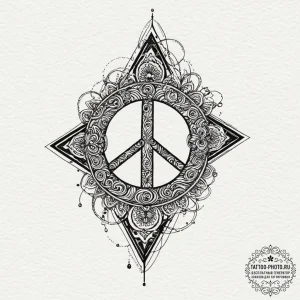 Tattoo sketch a soft, ethereal representation... - эскиз тату (№1753575403_0, 27.07.2025 00:16) — tattoo-photo.ru