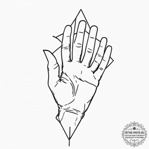 Tattoo design a visual representation of "let... - эскиз тату (№1753579833_0, 27.07.2025 01:30) — tattoo-photo.ru