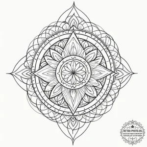 Tattoo sketch a subtle symbol of logic and re... - эскиз тату (№1753584715_0, 27.07.2025 02:51) — tattoo-photo.ru