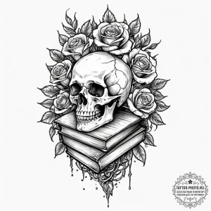 Tattoo design a human spine, but the vertebra... - эскиз тату (№1753605500_0, 27.07.2025 08:38) — tattoo-photo.ru