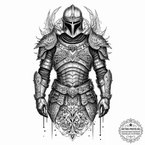 Tattoo design a beautiful, intricate piece of... - эскиз тату (№1753634404_0, 27.07.2025 16:40) — tattoo-photo.ru