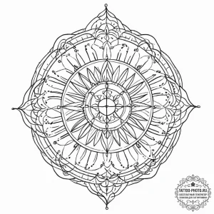 Tattoo design a simplified, cute version of t... - эскиз тату (№1753636053_0, 27.07.2025 17:07) — tattoo-photo.ru