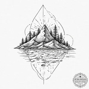 Tattoo design a texture of hardened concrete... - эскиз тату (№1753662784_0, 28.07.2025 00:33) — tattoo-photo.ru