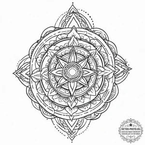 Tattoo design a philosophical quote about str... - эскиз тату (№1753670713_0, 28.07.2025 02:45) — tattoo-photo.ru