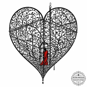 Tattoo sketch a person's silhouette with a lo... - эскиз тату (№1753670923_0, 28.07.2025 02:48) — tattoo-photo.ru