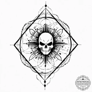 A watercolor tattoo of the rorschach test ink... - эскиз тату (№1753681428_0, 28.07.2025 05:43) — tattoo-photo.ru