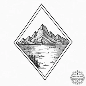 Moody & atmospheric, tattoo line art, linewor... - эскиз тату (№1753692510_0, 28.07.2025 08:48) — tattoo-photo.ru